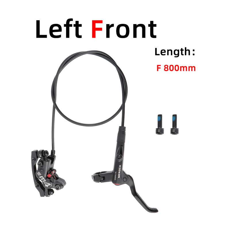 Black Left Front Brake