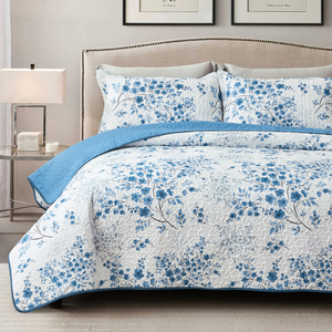 Modern Bedspread and Coverlet Sets With Polyester Filling Printed Quilt Set Queen <strong>King</strong> <strong>Size</strong> Sheet Sets <strong>Bedding</strong> - Product Image 1