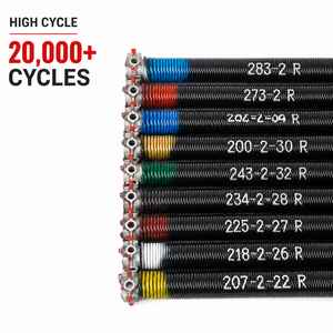 Garage Door Torsion Springs Cones Residential High Cycle Adjustable Durable Garage Door Springs <b>Hardware</b> Kit - Product Image 1