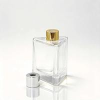 Diffuseur de parfum haut de gamme moderne en verre rond, imprimé sérigraphié, élégant récipient de parfum d'intérieur Jangsu Xuzhou