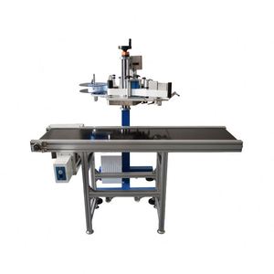 เครื่องติดฉลากกล่องพลาสติกแบบอัตโนมัติเต็มรูปแบบสำหรับสายการประกอบเชิงพาณิชย์ กล่องสีพื้น กล่องบรรจุภัณฑ์ กล่องด่วน - Product Image 4