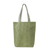Sac à bandoulière vintage rétro en papier DuPont, grande capacité, léger, pour le travail quotidien, les voyages, les courses, usage décontracté