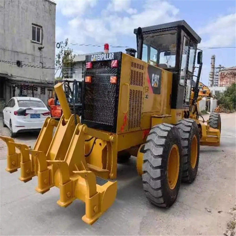 Caterpillar 140g niveleuse à moteur Original bon utilisé CAT 140k prix bas bon état machines d'occasion niveleuse à moteur 140K pour CAT