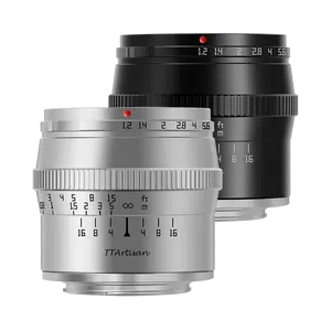 De gros leica m lens-TTArtisan APS-C 50mm F1.2 Mise Au Point Manuelle Super Grande Ouverture Camera Lens pour Compacts avec E/X/M43/EOS-M/Z/L Montage