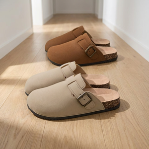 Nouvelle Arrivée 2026 – <span class=keywords><strong>Sandales</strong></span> Rétro Décontractées à Demi-Plateforme pour Femme, Confortables, Respirantes et Faciles à Enfiler, Idéales pour l'Automne - Product Image 3
