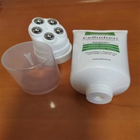 Kemasan kosmetik PE Perawatan Tubuh Losion Krim Tangan Roller bola tabung pijat untuk minyak esensi