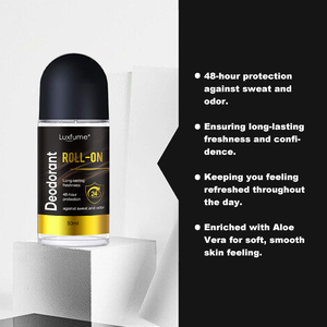Deodorante Roll-on antitraspirante contrassegno privato a lunga durata con sudore <span class=keywords><strong>e</strong></span> resistenza agli odori su deodorante - Product Image 4