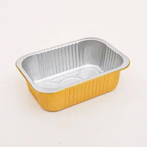 184/930 Square Disposable Hotselling Aluminium Food Aluminum Foil Baking Pans Containers Tray With Lids