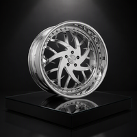 Jantes en alliage d'aluminium forgées concaves profondes pour voitures de course et camions, compatibles BMW, Chevrolet, Ferrari, Genesis, personnalisation possible