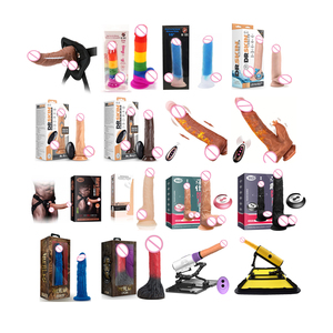 2024 Bester lebensechter Silikon dildo mit Saugnapf Online Sexspielzeug für Frauen Großhandel vom weltweit größten Sex markt - Product Image 1