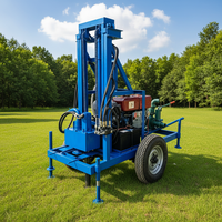 Machine de forage rotative électrique/diesel de qualité supérieure, durable, pour le forage de puits d'eau géothermique, haute productivité, facile à utiliser