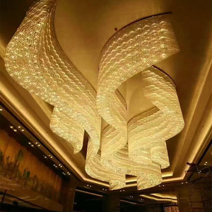 Lámpara de Araña Artística LED de Cristal Acrílico con Forma de Flor de Ciruelo para Vestíbulo de <span class=keywords><strong>Hotel</strong></span>, Salón de Banquetes, Departamento de Ventas, Sala de Exhibición, Personalizable - Product Image 4