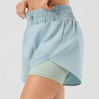 Shorts de sport anti-frottement pour femmes, nouvelle collection, séchage rapide, avec cordon de serrage, coupe ample, pour marathon, gym, yoga