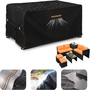Housse <span class=keywords><strong>de</strong></span> <span class=keywords><strong>protection</strong></span> transfrontalière pour mobilier d'extérieur, imperméable, en tissu Oxford 420D, pour maison et jardin, fabriquée en Chine - Product Image 1