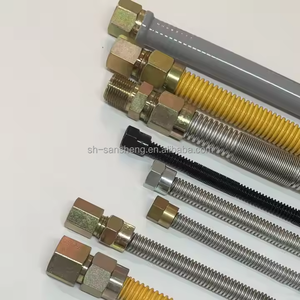 Manguera de <span class=keywords><strong>Gas</strong></span> <span class=keywords><strong>Flexible</strong></span> de Acero Inoxidable Serie 300 con Certificación ASTM, Superficie 2B, Tubo Corrugado <span class=keywords><strong>para</strong></span> Estufa de GLP, <span class=keywords><strong>Aprobado</strong></span> por CSA, <span class=keywords><strong>para</strong></span> Exteriores, Mercado Estadounidense - Product Image 4