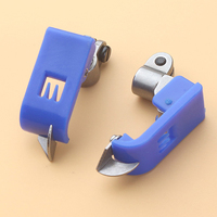Nouveau ! Pied presseur en plastique 5,6 mm pour machine à coudre à point de recouvrement (point plat) Pièces détachées Accessoires Convient à Pegasus W500 Siruba F007 Yamato