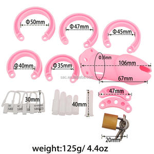 SacKnove Jouet sexuel masculin pas cher en silicone SM, dispositif anti-pénis inversé, <span class=keywords><strong>cage</strong></span> de <span class=keywords><strong>chasteté</strong></span> pour homme adulte - Product Image 6