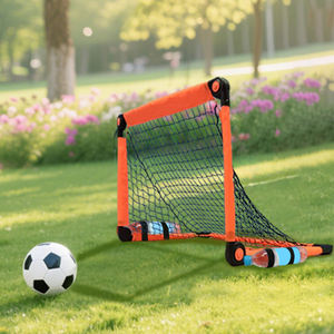 Meilleure Vente Ensemble <span class=keywords><strong>de</strong></span> Buts <span class=keywords><strong>de</strong></span> Football Portables pour Enfants Stables et Sécurisés Anti-Pincement pour Entraînement dans le Jardin - Product Image 2