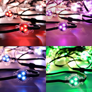 Ngoài trời IP68 <span class=keywords><strong>LED</strong></span> điểm ánh sáng Lỗ Đen cánh vành đai 2 mặt nhôm kênh nam nữ kết nối <span class=keywords><strong>LED</strong></span>-Pixel-POI - Product Image 3