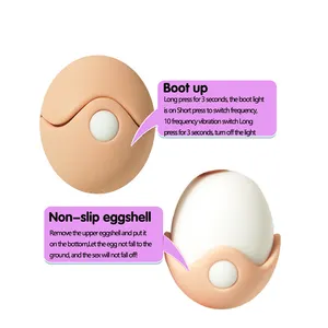 2024 New Genie Finger Vibrator Jumping Eggs Vibrator Sex Toys For Woman Masturbators Female Citoris Stimulator