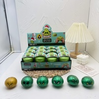 Jouet Squishy Grinch de Noël en TPR avec paillettes, jouet sensoriel doux à presser, boîte surprise de Noël pour enfants, cadeau anti-stress