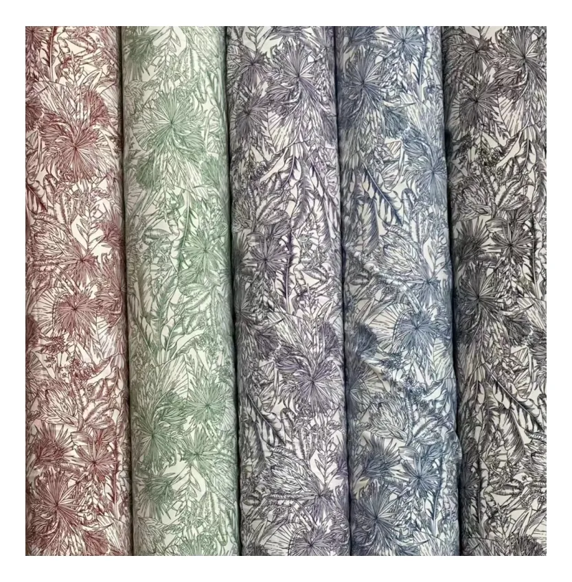 high quality print polyester stretch fabric 100gsm 150cm width of ready goods for clothes