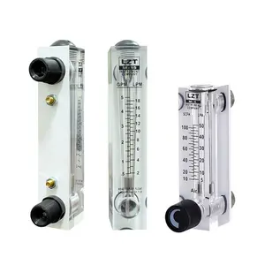 Độ chính xác cao oxy nước rotameter Flow Meter 100lpm với điều chỉnh cho lọc nước