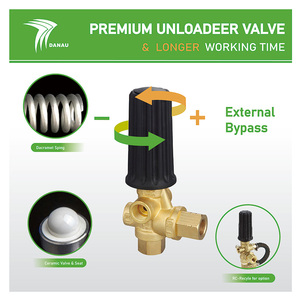 Danau 3/8 "Nữ 4000psi/6.6bar áp suất cao an toàn có thể điều chỉnh van giảm áp - Product Image 4