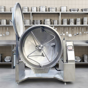 Poêle inclinable / Braiseur inclinable / Bouilloire inclinable |   Équipement de cuisine électrique commercial |   Pour pâtes, sauces, soupes, ragoûts, chili - Product Image 1