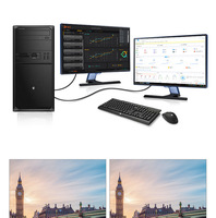 Adaptador Convertidor de DVI a VGA con Transmisión de Alta Definición para Monitor de Portátil, TV y Proyector - Salida CA 100% Compatible con OEM