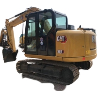 Mini-excavatrice Caterpillar CAT307 d'occasion 7 tonnes en promotion – Pelle hydraulique haute performance – Excavatrice d'occasion CAT 306E2 307E2 308E2