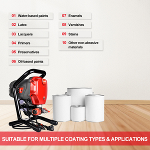 Máy phun sơn không khí AEROPRO AP8626 điện 220V, máy tự làm, súng phun sơn với súng phun không khí 821 dùng cho công nghiệp - Product Image 4