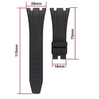 Bracelets de montre en caoutchouc silicone de haute qualité 26 mm pour A-P, modification G-Shocks GA2100 2110, bracelets de montre de sport et de plongée