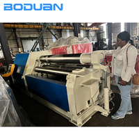 Machine à cintrer les tôles à 3/4 rouleaux Boduan W12 3000, Machine à cintrer les tôles CNC à 4 rouleaux W11-16*2500 16*3200
