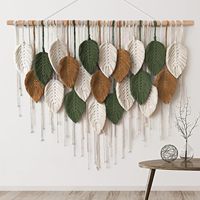 Décoration murale moderne en macramé, style bohème, en coton tissé, pour appartement, livraison directe pour anniversaire