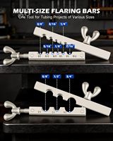 Kit d'outils de soudure et d'emboutissage pour tubes CVC, outil d'emboutissage à 45 degrés de 1/8 à 3/4 pouces avec adaptateurs d'emboutissage, coupe-tube