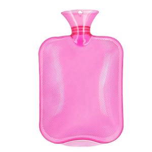 Bouteilles d'eau chaude en caoutchouc naturel à vendre en gros, avec housse, réutilisables, chauffe-mains, capacités de 500 ml, 1000 ml, 2000 ml - Product Image 1