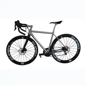COMEPLAY-Bicicletas de carretera de grava de titanio, freno de disco, 700c, directo de fábrica, fabricante