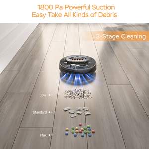 Robot Aspirador Geek Smart G6, 1800Pa, Navegación LDS, Control por Aplicación, Limpieza del Hogar - Product Image 4