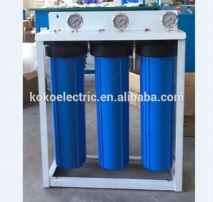 Filtro de Purificación de Agua de 3 Etapas con Carbón Activado para Debajo del Fregadero, Comercial/Doméstico, Marca <span class=keywords><strong>KOKO</strong></span>, Carcasa de 20 Pulgadas - Product Image 5