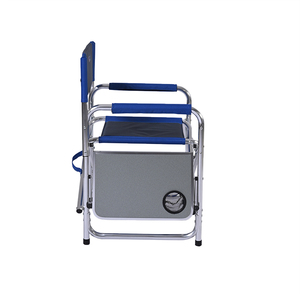 Silla de <span class=keywords><strong>Camping</strong></span> Plegable Ligera con Logotipo Personalizado, Material de Buena Calidad, Silla de Playa Portátil con Reposabrazos y Portavasos - Product Image 1
