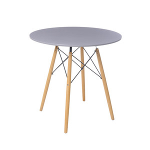 Nordic Modern Design MDF Wooden Top Dining <strong>Table</strong> <strong>Tulip</strong> Base for Hotels Small Spaces Factory Wholesale - Product Image 2