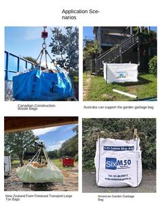 Sacs Jumbo 1500 <span class=keywords><strong>kg</strong></span> FIBC Blancs Imprimés <span class=keywords><strong>en</strong></span> Matière PP Respirante pour Usage <span class=keywords><strong>de</strong></span> Construction Marque Xuli Modèle <span class=keywords><strong>de</strong></span> Sac à Déchets 5:<span class=keywords><strong>1</strong></span> Facteur <span class=keywords><strong>de</strong></span> Sécurité - Product Image 6