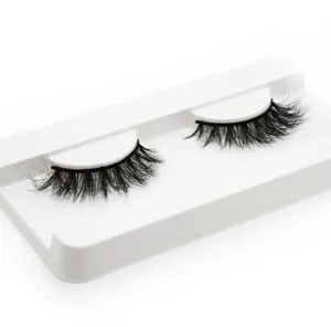 ZQLX97Wholesale 12-28mm fluffy imitation mink eyelashes private label mink eyelash supplier fake eyelash packaging box