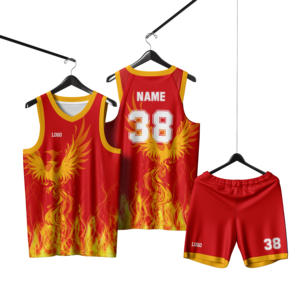 Uniforme de Baloncesto con Logotipo Bordado, Diseño Gratuito, Conjunto de Baloncesto con el Mejor Diseño - Product Image 6