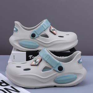 Sabots Sparta pour enfants, noirs, en EVA, antidérapants, à bout ouvert, chaussures d'été sportives pour les âges 7 à 14 ans, unisexe - Product Image 3