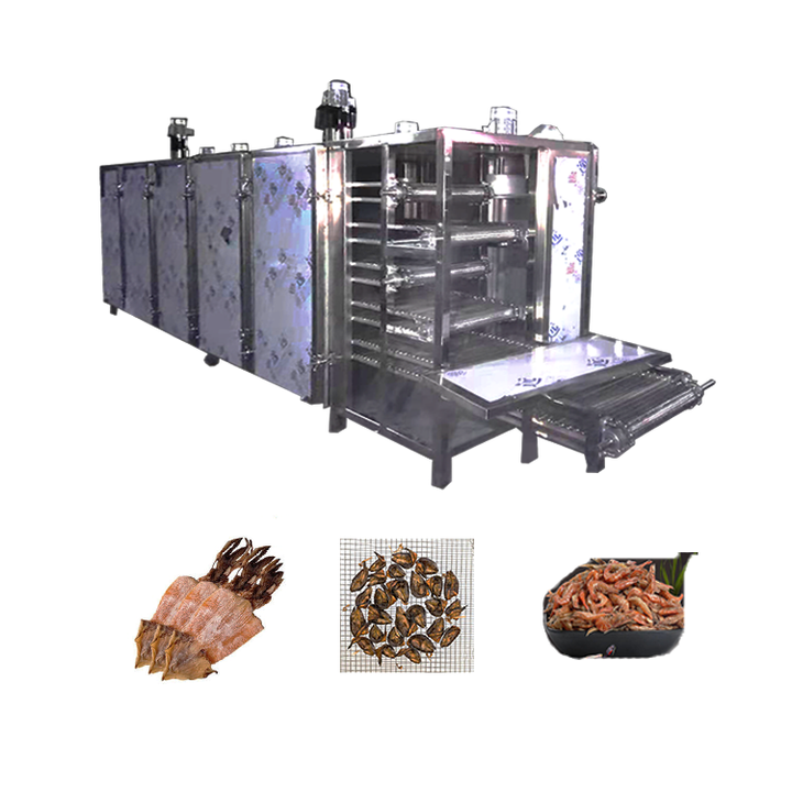 5tons Continuous Mesh Belt Dryer air Dry Machine for Macadamia Nut ...