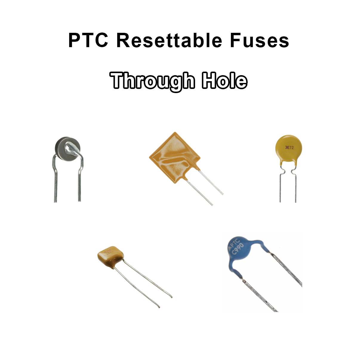 FUZETEC PTC-Sicherung, radial, 30V, 4A, rückstellend | Rückstellende