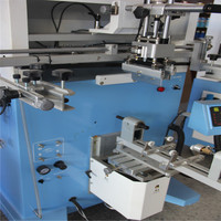 Máquina de serigrafía semiautomática de avión/Cilindro para vasos de plástico y papel Nueva condición