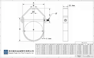 Hochwertige Edelstahl-Metall-Clevis-Hänger Schlussverkauf Kohlenstoffstahl-Clevis-Hänger